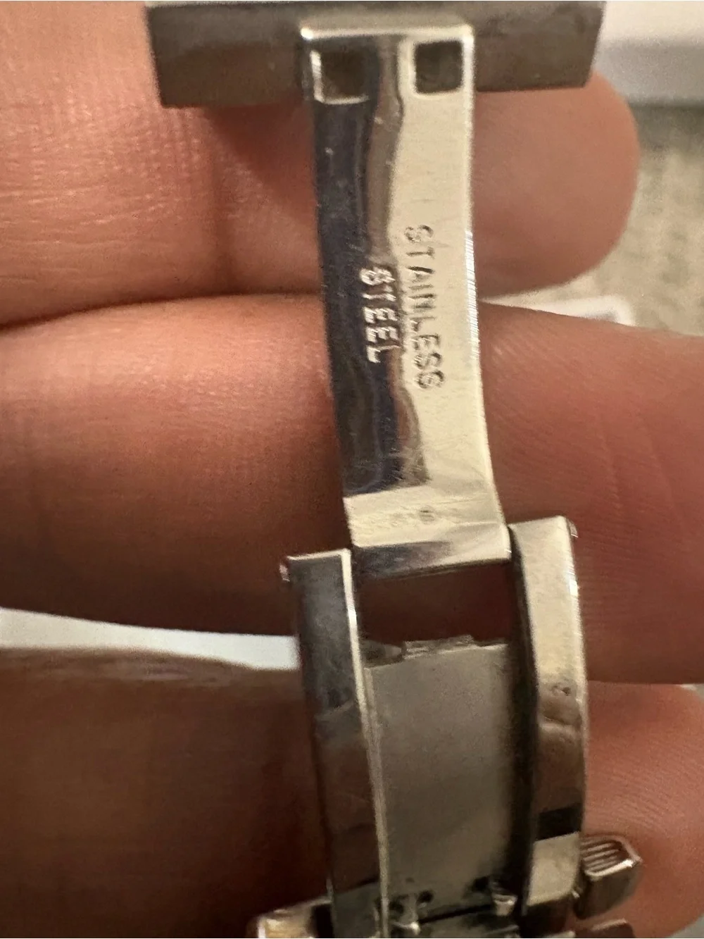 Gucci Silver Link Bracelet Watch with Square Dial